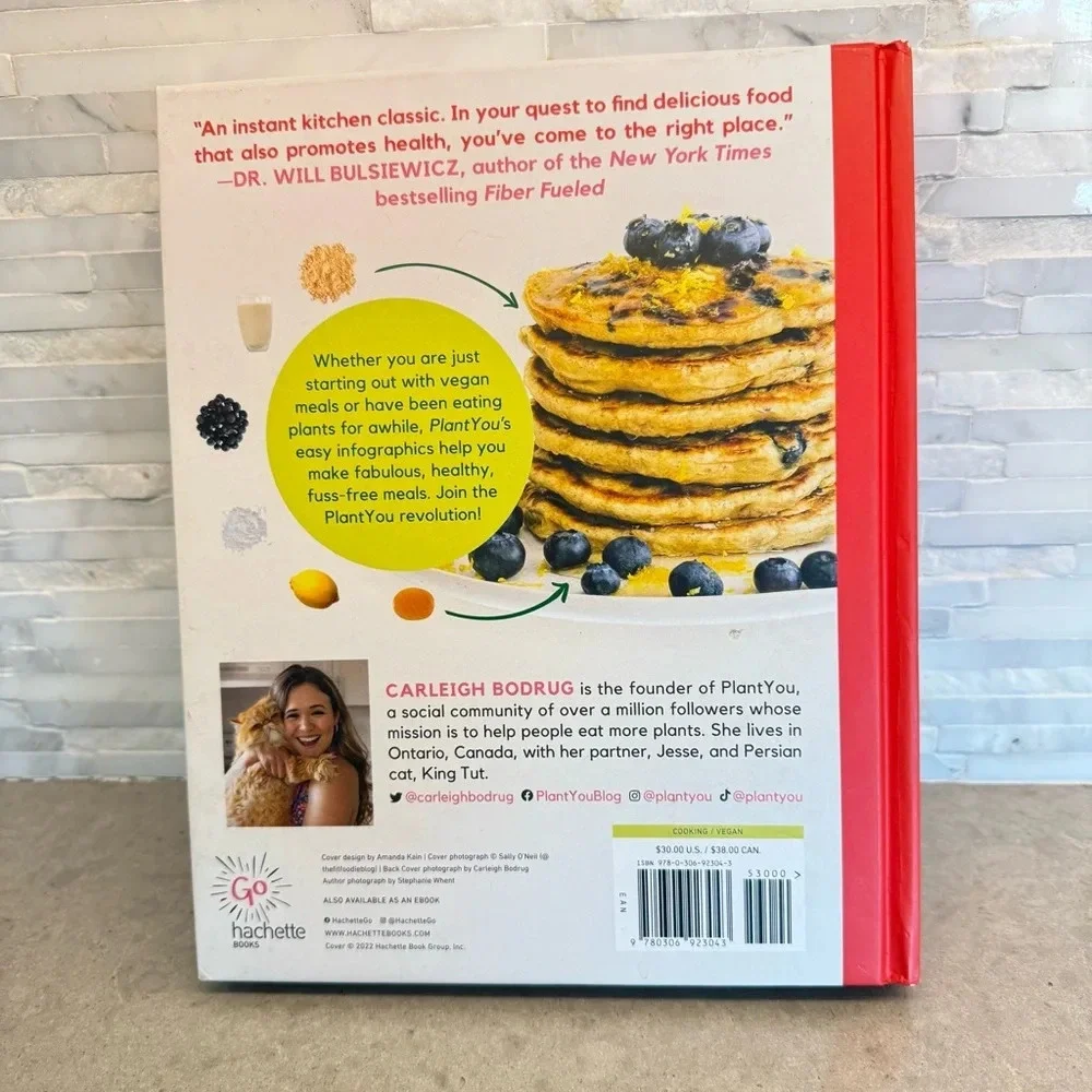PlantYou Cookbook Delicious Plant-Based Oil-Free Recipes by Carleigh Bodrug